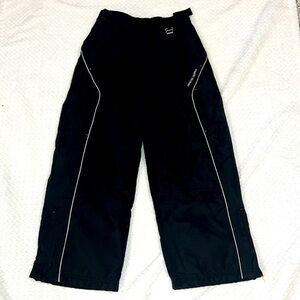 Protection System Youth Black Snow Ski Insulated Pants Size 8